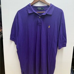 Ralph Lauren Classic Purple Polo Shirt